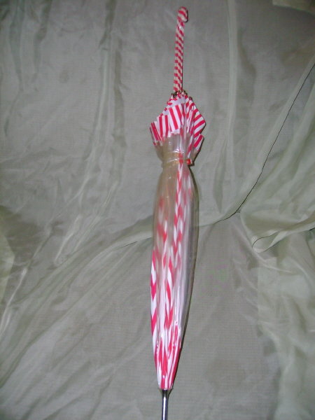Vintage Candy Stripe Umbrella