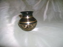Vintage Black Lacquer Vase