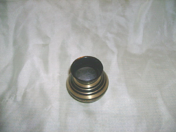 Vintage Black Lacquer Vase