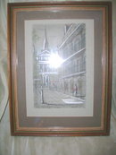 Franz Weiss Original Art New Orleans Street Scene **LOOK***