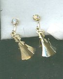 Vintage Angel Earrings