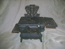 Small Vintage Cast Iron Cookstove