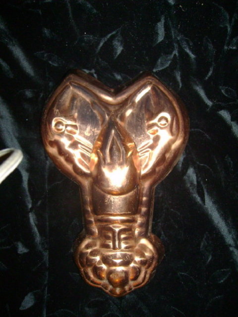 Copper Lobster Mold
