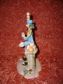 Unusual Clown Figurine