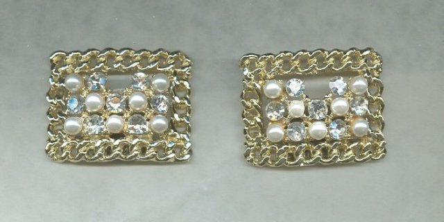 Vintage Tip Toe Shoe Clips