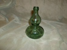 Dark Green Vintage Bottle