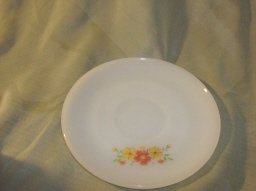Vintage Fire King Wild Flower Saucer
