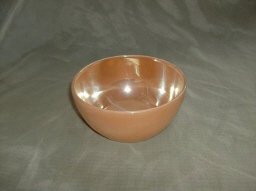 Vintage Fire King Peach Lustre Chili Bowl
