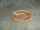 Vintage Fire King Peach Lustre Saucer