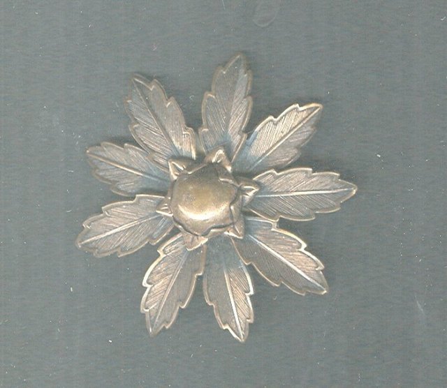 Vintage Copper by Bell Flower Pin