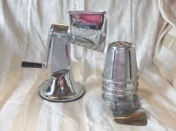 Vintage Chrome Kitchen Grinder