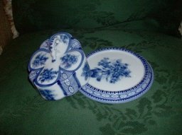 Vintage Children's Porcelain Cheese Keeper