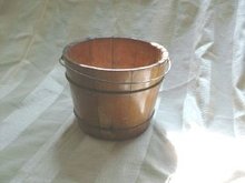 Vintage Wooden Bucket