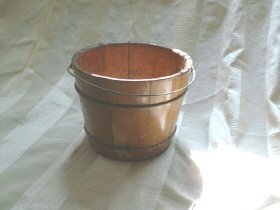 Vintage Wooden Bucket