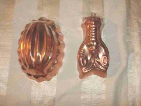 Pair of Copper Molds