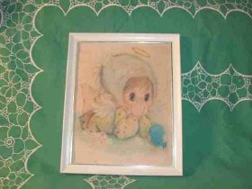 Vintage 1960's Little Angel Picture