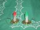 Vintage Candle Salt & Pepper Shakers