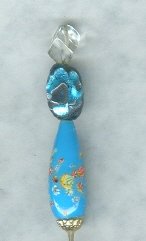 Vintage Glass Bead Hat Pin