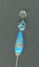 Vintage Glass Bead Hat Pin