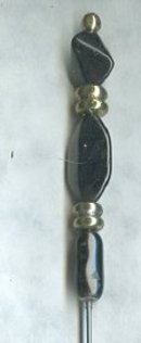 Vintage Glass Bead Hat Pin