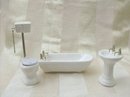 3 Piece Porcelain Bathroom Set