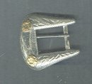 Solid Nickel Silver Western Belt Buckle