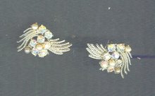 Vintage Coro Stylized Earrings