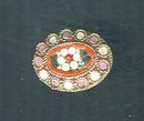 Vintage Micro Mosaic Pin