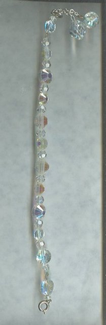 Vintage Crystal Bead Bracelet