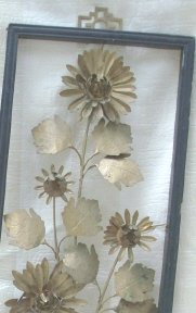 Vintage Metal Wall Art **Pair**