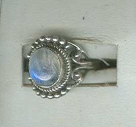 Sterling Silver & Natural Stone Ring