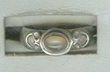 Sterling Silver & Pink Ring