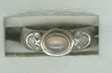 Sterling Silver & Pink Ring