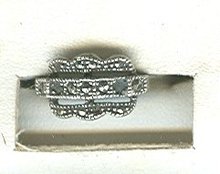 Sterling Silver Marcasite Ring