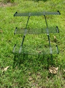 Vintage Metal 3 Tier Shelf