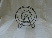 Retro Black Metal Napkin Holder