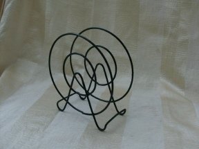 Retro Black Metal Napkin Holder