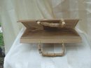 Vintage Collapsible Woven Handbag