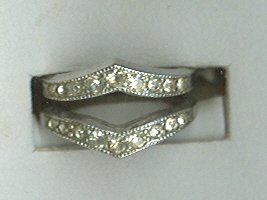 Vintage Sterling Silver Art Deco Ring **Hallmarked**