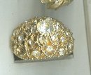 Large Vintage Dome Shaped Ring