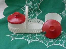 Retro Dialene Better Maid Table Condiment Set