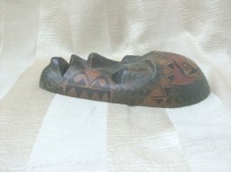 Small Handpainted Wooden Mask