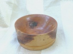 Vintage Small Wooden Bowl