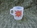Vintage Fire King Flower Mug