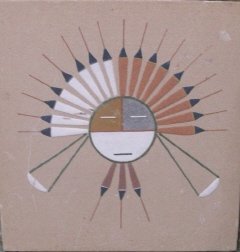Native American Sand Stone Artwork
