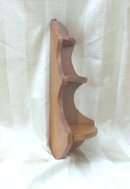 Vintage 3 Tier Wooden Corner Shelf