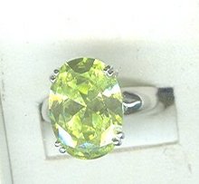 Huge Oval Stone Ring