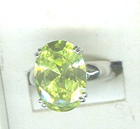 Huge Oval Stone Ring