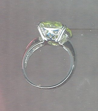 Huge Oval Stone Ring