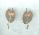 Vintage Renoir Copper Earrings